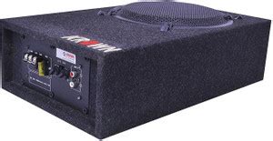 KROWN KBT-8U 3500W PMPO Active Ultra Compact Size Under Seat Bass Tube ...