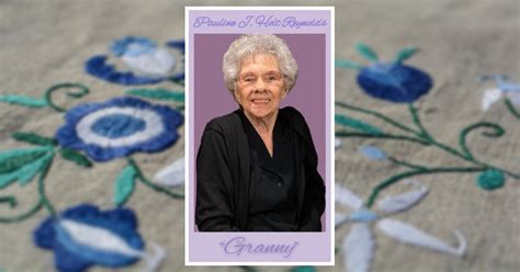 Obituary | Pauline J. Holt Reynolds of Malvern, Arkansas | REGENCY ...