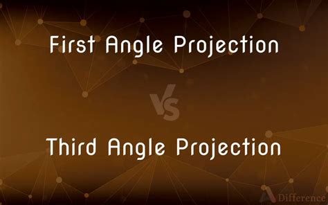 Difference Between First and Third Angle Projection 的图像结果