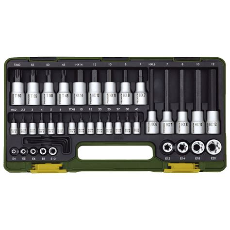 PROXXON Steckschlüsselsatz »Industrial«, Stahl, Schlüsselgröße: 5/32 ...