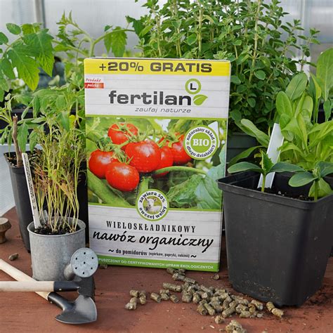 Nawóz Organiczny Fertilan do Pomidorów 1 kg Sklep Kasia In The Garden