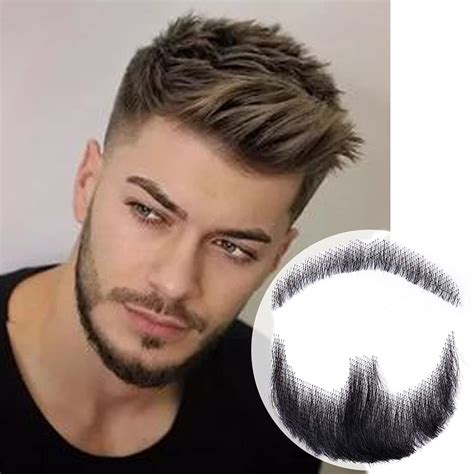 Fake Mustache 100％ Human Hair Face Beard for India | Ubuy