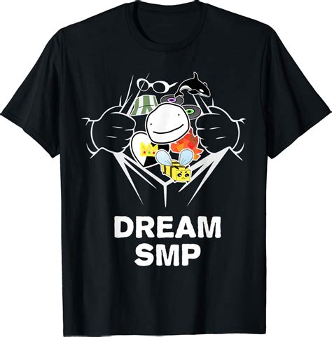 Dream SMP Fans Gifts Buy Dream SMP Merch Cosplay T-Shirt Online India ...