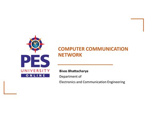 Introduction to the Data Link Layer - Ccn unit 4 - Prof. Shruthi ...