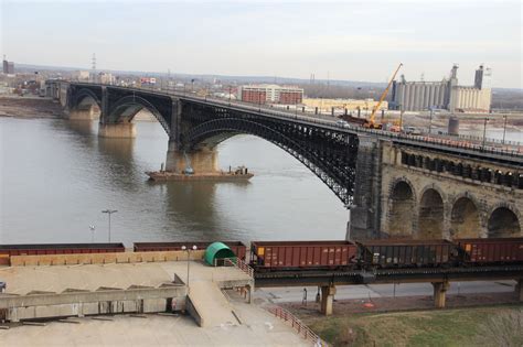 Brick archways restored underneath St. Louis’ Eads Bridge ...