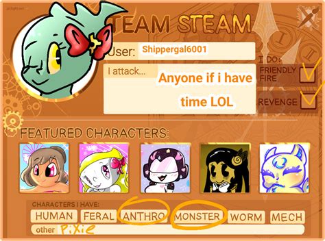 Artfight Profile Template