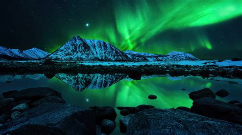 Northern Lights Aurora Borealis 4K HD Nature Wallpapers | HD Wallpapers ...