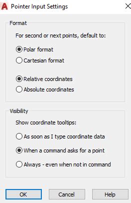Image result for AutoCAD Dynamic Input