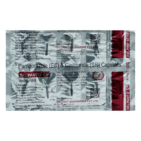 Buy Delpanto CP Capsule online | Uses, Side Effects, Price and ...