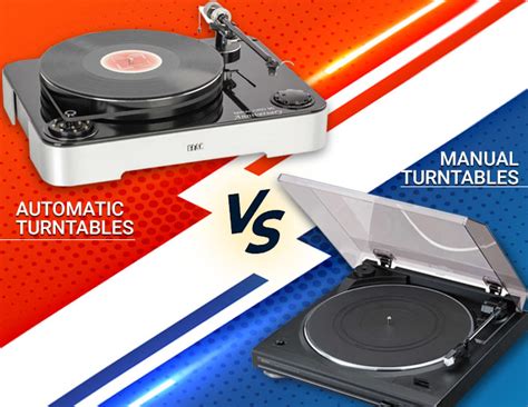 Manual vs Automatic Turntables, What's the Difference?