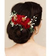 Hair Flare 2207 Pearl Artificial Bridal Wedding/ hair flower ...