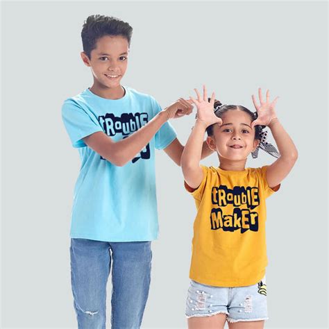 Brother & Sister Matching Tees by Bonorganik