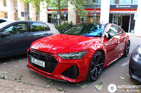 2022 Audi Rs7 Red