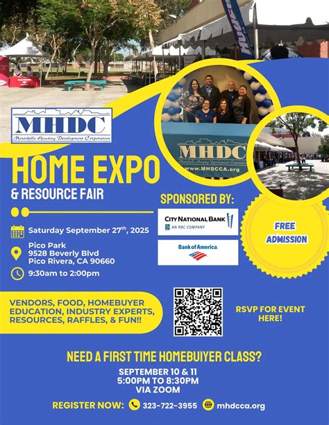 MHDC Home Expo and Resource Fair in Pico Rivera, Pico Park Pico Rivera ...