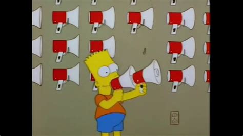 Bart Simpson Megaphone Testing 的图像结果