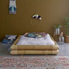 futon letto futonbett aus bambus 90x190 balyss tikamoon futon letto futonbett aus bambus 90x190 balyss tikamoon