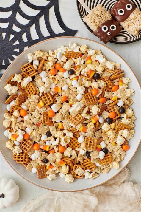 Themed Halloween Snack Mix Halloween Trail Mix