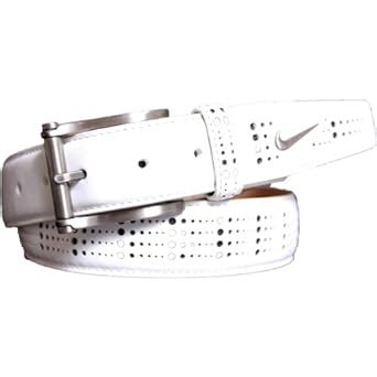 Buy Nike G-Flex Perforated Belt with Contrast Mesh (White, 40) at Amazon.in