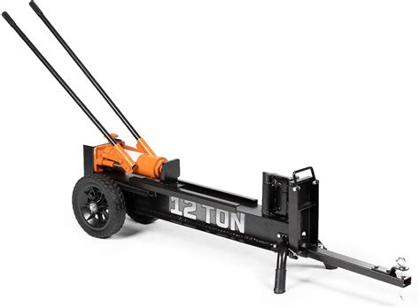 Buy Titan Attachments Industrial 12 Ton Manual Towable Hydraulic ...