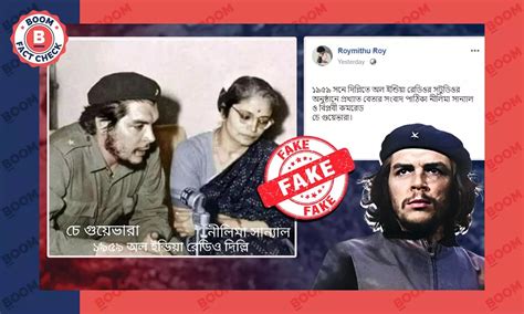 KP Bhanumathy Interviewing Che Guevara In 1959 Falsely Shared As ...