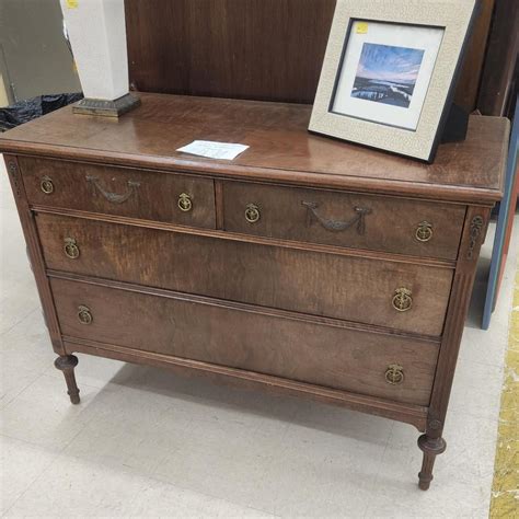 After and before of my $50 1930's thirfted dresser being turned into a ...