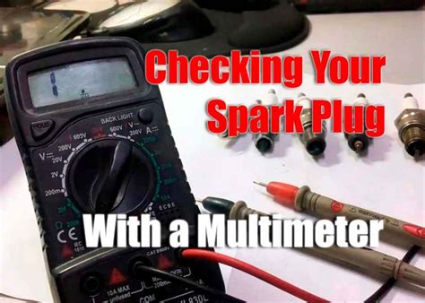 Check Small Engine Spark Plug with Multimeter 的图像结果