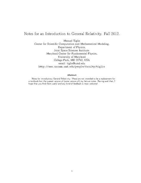 General Relativity Lecture 2 的图像结果