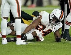 Image result for Nick Chubb torn MCL