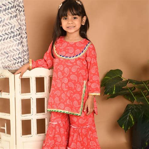 Sharara set - Royal Motif – JoeyCare