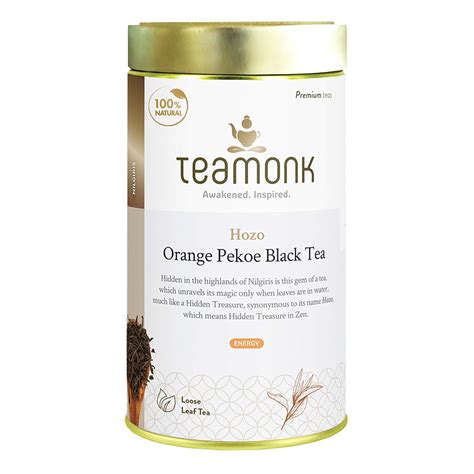 Teamonk Hozo High Mountain Orange Pekoe Black Tea - 150g Bag (Makes 75 ...