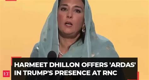 Republican party official Harmeet Dhillon offers 'Ardas' in Trump's ...