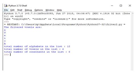 Python List Filter 的图像结果