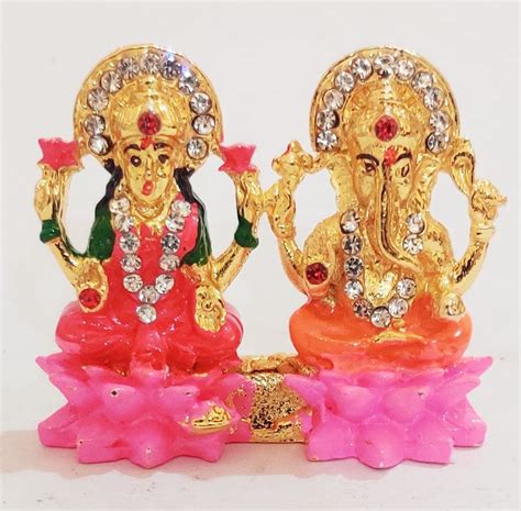 Buy Purvik Vastu fengshui Gift Product Collection Laxmi Ganesh Idol ...