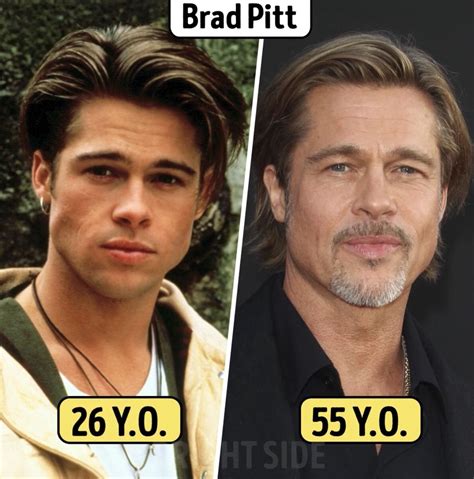 Pin by Kay Becker on Yesterday & Today | Brad pitt, Brad pitt age ...