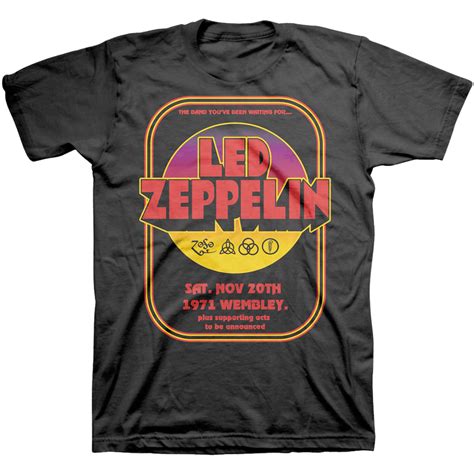 Led Zeppelin T-Shirts & Merchandise | Merch Jungle