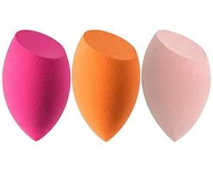 3pcs Beauty Makeup Sponges set for Dry & Wet Use - Foundation Blending ...