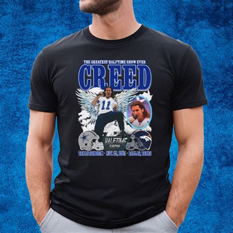 The Greatest Halftime Show Ever Creed T-Shirt – Flagwix
