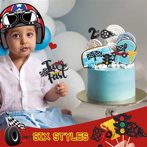 Gersoniel 49 Pack Two Fast Cake Toppers Cake India | Ubuy