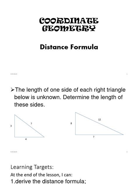 Image result for Distance Formula Explained Math Man McGreal