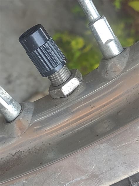 flat front tire due to stem leaking at bottom. any advice? : r/Dirtbikes