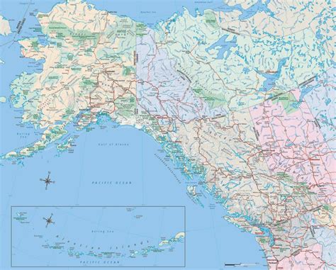 Map of Alaska - The Best Alaska Maps for Cities and Highways
