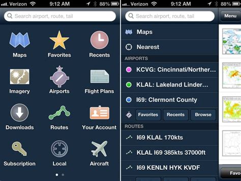 Image result for ForeFlight Phone Screen Shot