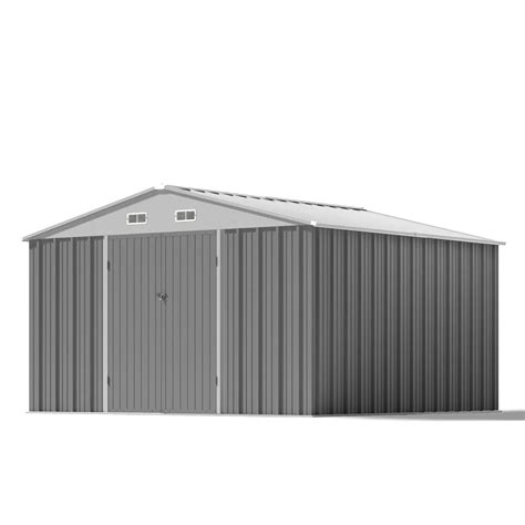 10x10 Metal Storage Shed with Weather Resistance