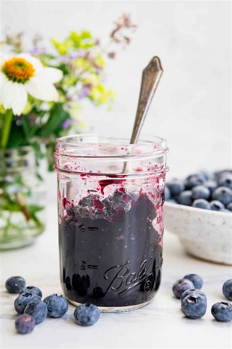 Blueberry Jam without Pectin - The Seasoned Mom