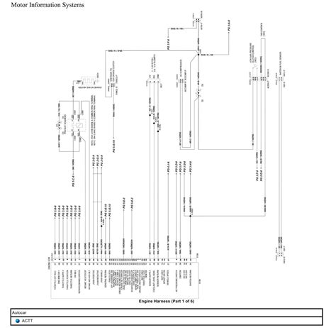 Autocar Truck ACTT Wiring Diagram