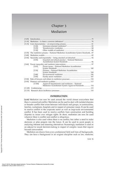 Alternative Dispute Resolution - (Pages 91 to 135) - Criminal Law - Studocu