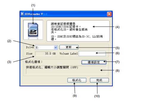 松下手机SD卡格式化工具(Panasonic SDFormatter)_松下手机SD卡格式化工具(Panasonic SDFormatter ...