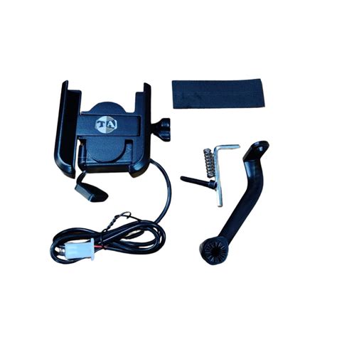 Universal Motorcycle Mobile Holder with Charger – Moto Macho