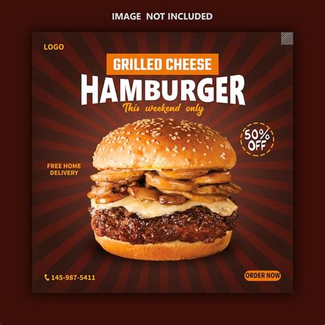 Page 2 | Burger instagram post Images - Free Download on Freepik