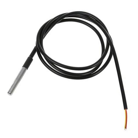 DS18B20 Cable Probe Digital Thermometer sample Sensor Waterproof ...